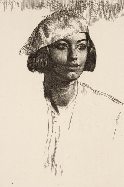 Gerald Brockhurst. Courtesy of The Fine Art Society