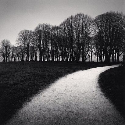 Moonlit Path, Vezelay, Bourgogne, France, 1998 © Michael Kenna/Huxley-Parlour Gallery