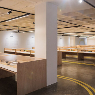 Skateboard, exhibition view. Courtesy of the Design Museum