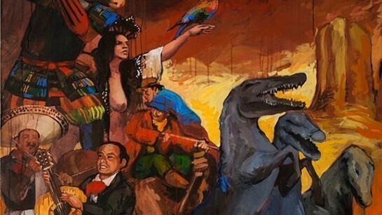 The Perfect Art (detail), Elio Rodriguez, Acrylic on canvas, 180 x 120 cm, 2012