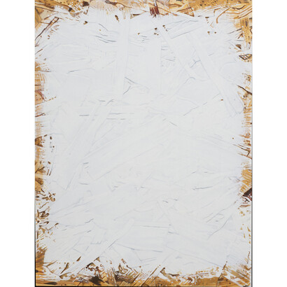 Roland Hicks, OSB 4, 2015, Oil on gesso panel, 12 x 9 in / 30 x 23 cm, courtesy of Eleven, London
