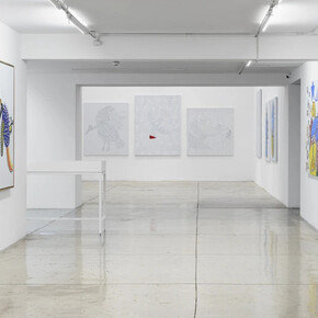 Àkùko, Eiyéle and Ekodidé – A flock by Alberto Pitta, exhibition view. Courtesy of Nara Roesler Gallery