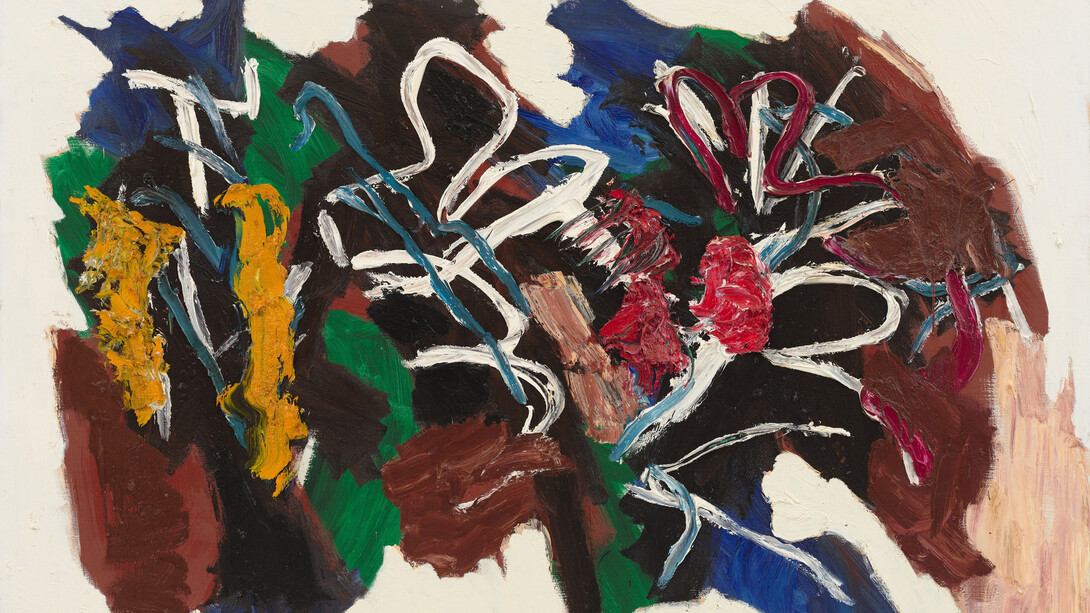 Karel Appel, Birth of a landscape no.3, 1996. Mit freundlicher unterstützung der Galerie Max Hetzler