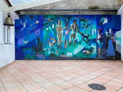 Verschiedene künstler, Open for paradise, ausstellungsansicht. Mit freundlicher genehmigung von Contemporary Fine Arts