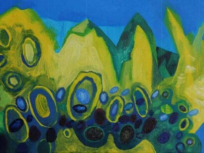 The Peak, 20 x 30 cm, oil on canvas, 2007