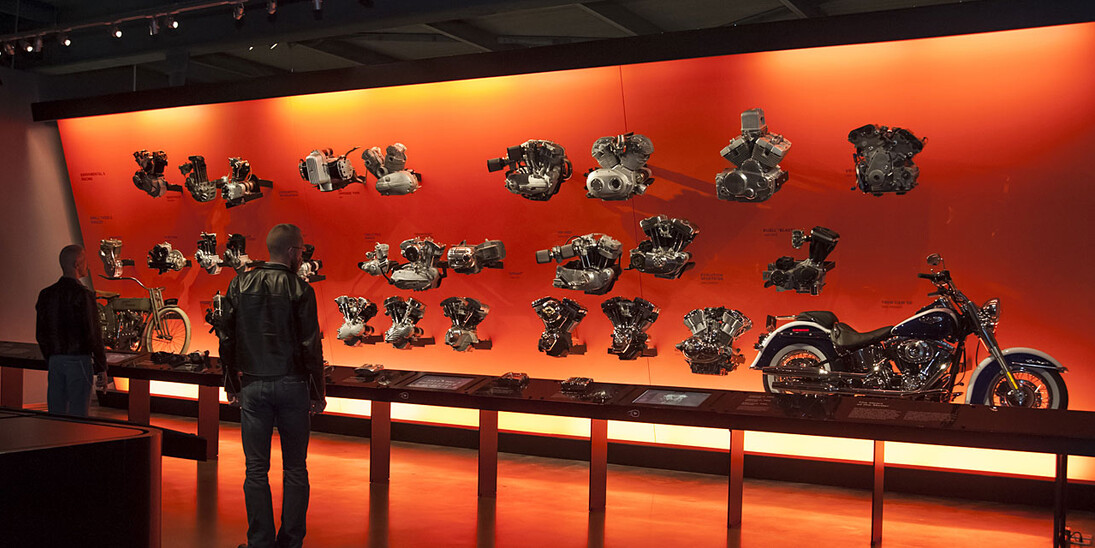 Engine Room. Courtesy of Harley-Davidson Museum