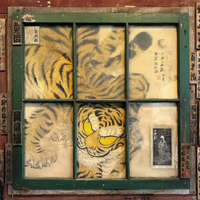 Brandon Sadler, Ridin' my time, 2022. Courtesy of Fu Qiumeng Fine Art