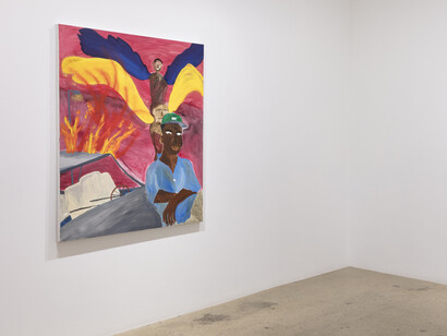 Marcus Leslie Singleton, installation view. Courtesy of Steve Turner