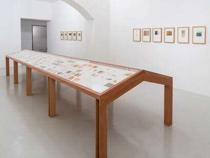 José Antonio Suárez Londoño, Exhibition view. Courtesy of Galleria Continua