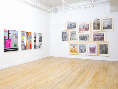 Installation view, John Feodorov. CUE Art Foundation, Photo by Sunny Leerasanthanah