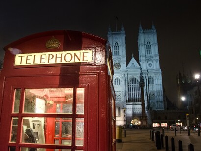 Las cabinas rojas son una estampa célebre de Londres desde hace décadas
