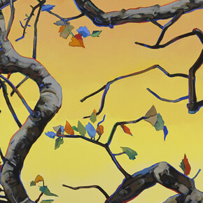 John Fincher, Blue leaf limb, 2011. Courtesy of LewAllen Galleries 