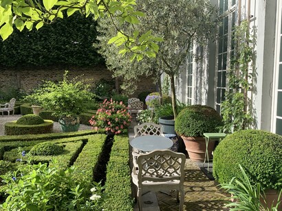 The Verhaegen in Ghent, garden