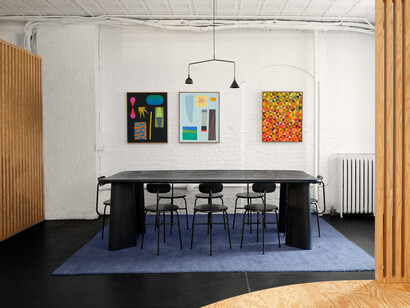 Scott Sueme, Field in the wind, exhibition view. Courtesy of Uprise Art 