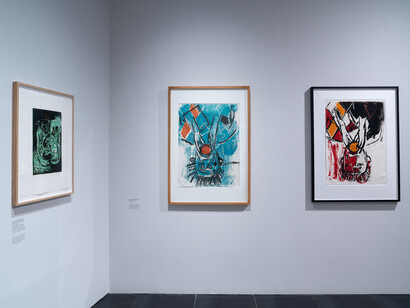 Baselitz. Avanti! Exhibition view. Courtesy of Museo Novecento