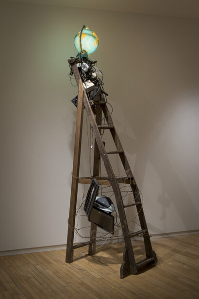 Dawn DeDeaux and Lonnie Holley. Courtesy of MASS MoCA