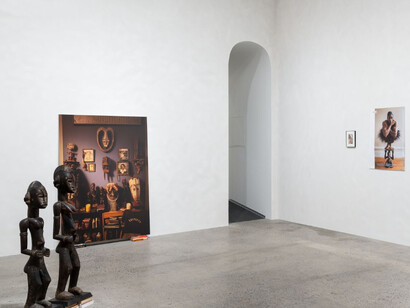John Edmonds, The space between, exhibition view. Courtesy of Company Gallery