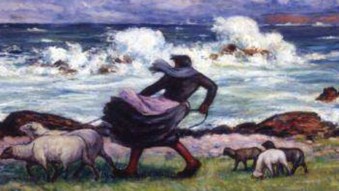 In the Arena. Courtesy of BYU Museum of Art