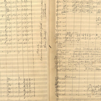 Armida, score, autograph, Inv. No. S 76/1428. Courtesy of National Museum