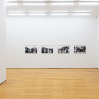 Christina Dimitriadis,, J'ai perdu mon Eurydice (I have lost my Eurydice), exhibition view. Courtesy of Eleni Koroneou Gallery