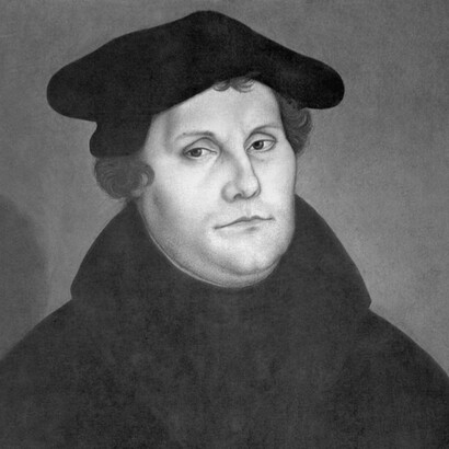 Martín Lutero, teólogo, filósofo y fraile católico agustino que comenzó e impulsó la Reforma protestante en Alemania