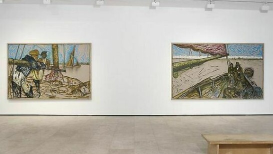 Billy Childish Installation view, 540 West 26th Street