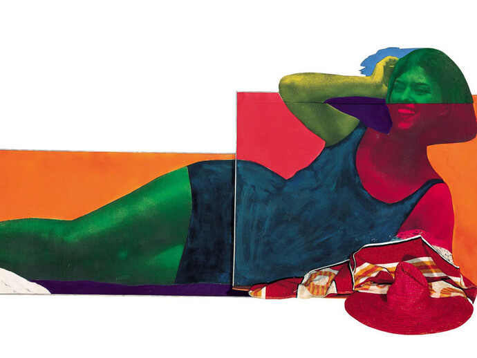 Martial Raysse, Copyright Martial Raysse ADAGP, courtesy Collection Pinault, Palazzo Grassi