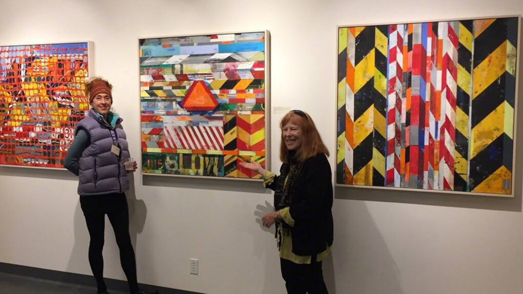 Kim Frohsin's Cautionary Tales at the Peninsula Museum. Courtesy of Andra Norris Gallery