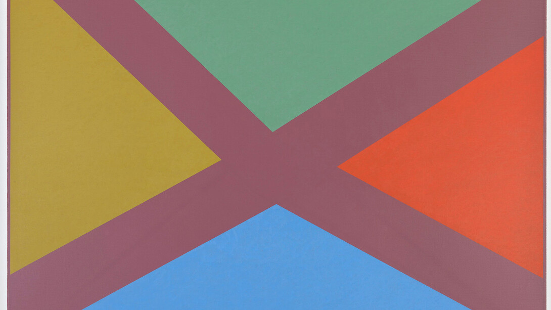 Jon Thompson, Stretch, 2014, acrylic and oil on canvas, 185 x 135 cm