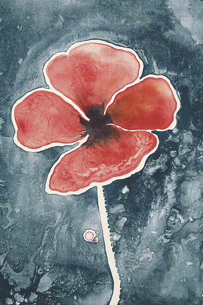 Ruth Asawa, Coquelicot (TAM.1479) [Poppy (TAM.1479)] (détail), 1965. Avec l'aimable autorisation du Musée Guggenheim de Bilbao