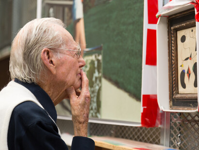 Wayne Thiebaud. Courtesy of San Francisco Museum of Modern Art