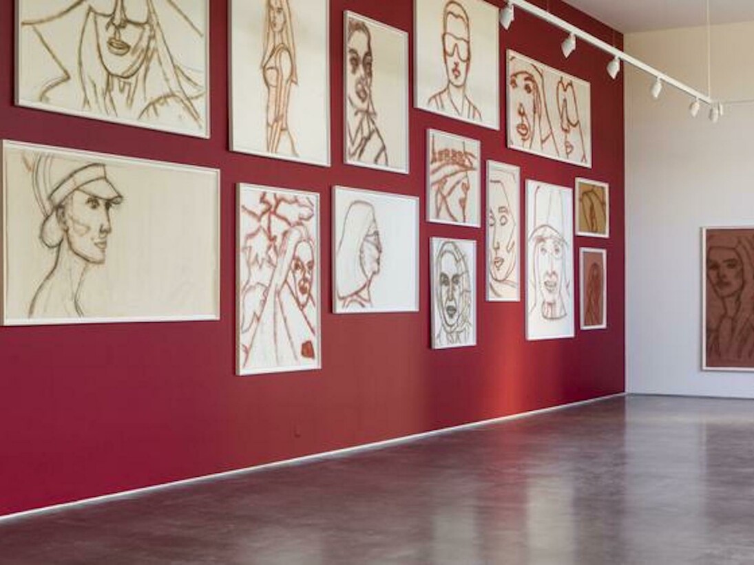 Alex Katz, Exhibition view. Courtesy of Galería Javier López