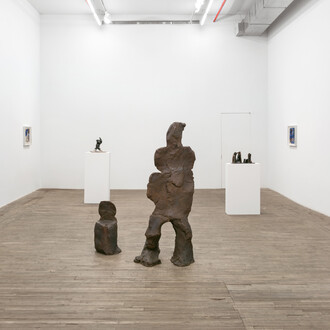 Simone Fattal, The hearth, exhibition view. Courtesy of kaufmann repetto