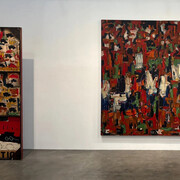 Gronk, Conquest (detail), 2021. Courtesy of Craig Krull Gallery