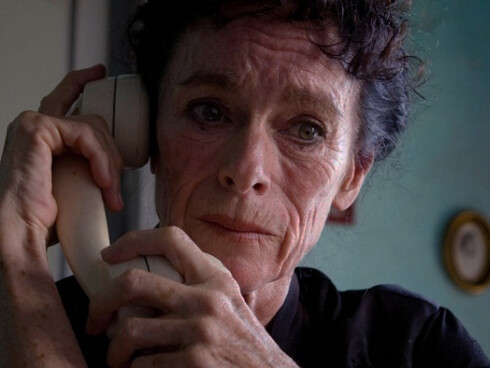 Geraldine Chaplin in "The broken key"