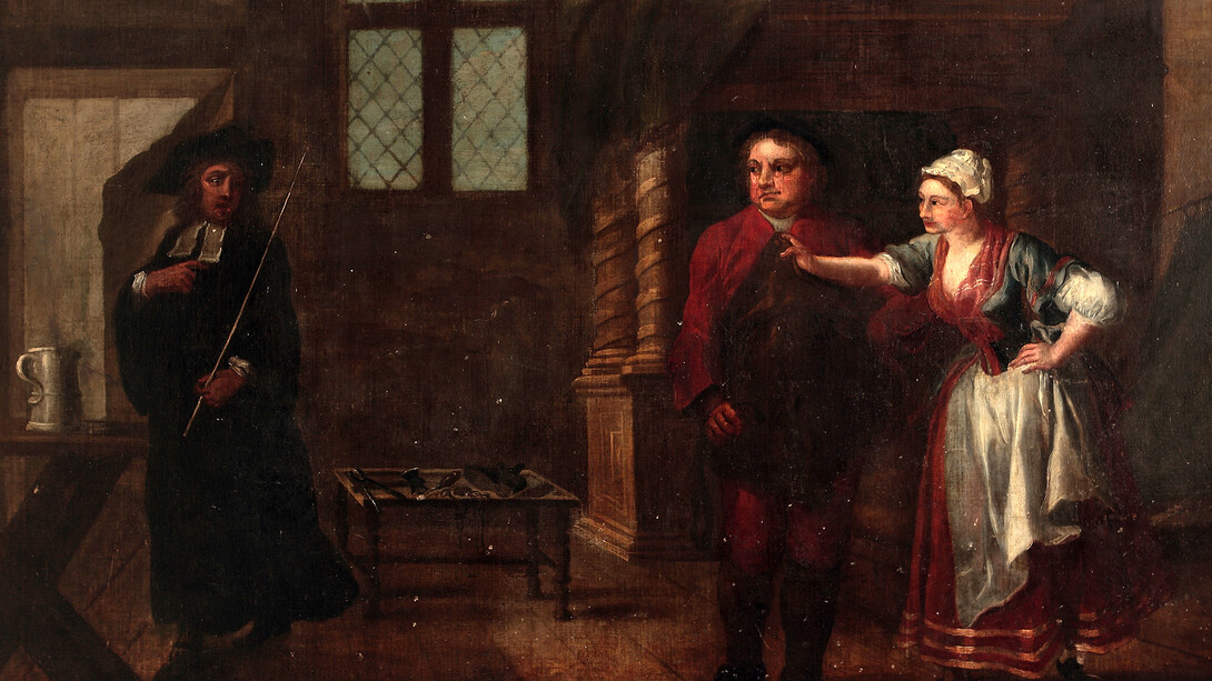 Francis Hayman, Devil to Pay, 1730s Private Collection 