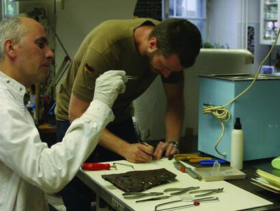 The Past Under a Microscope. Courtesy of National Museum of Slovenia