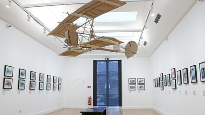 Keith Roberts, Flying Machine, 2016, Bamboo, wood, paper and string (detail)