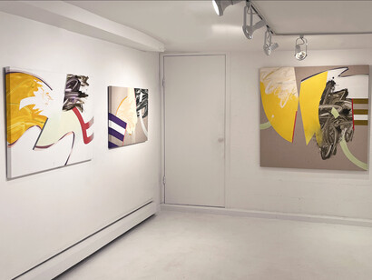 Andrew Hildenbrand and Carlos Puyol, Polyrhythm, 2023, installation view. Courtesy of Susan Eley Fine Art