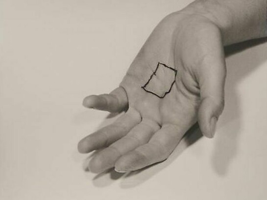 Liliana Porter, The Square V, 1973.