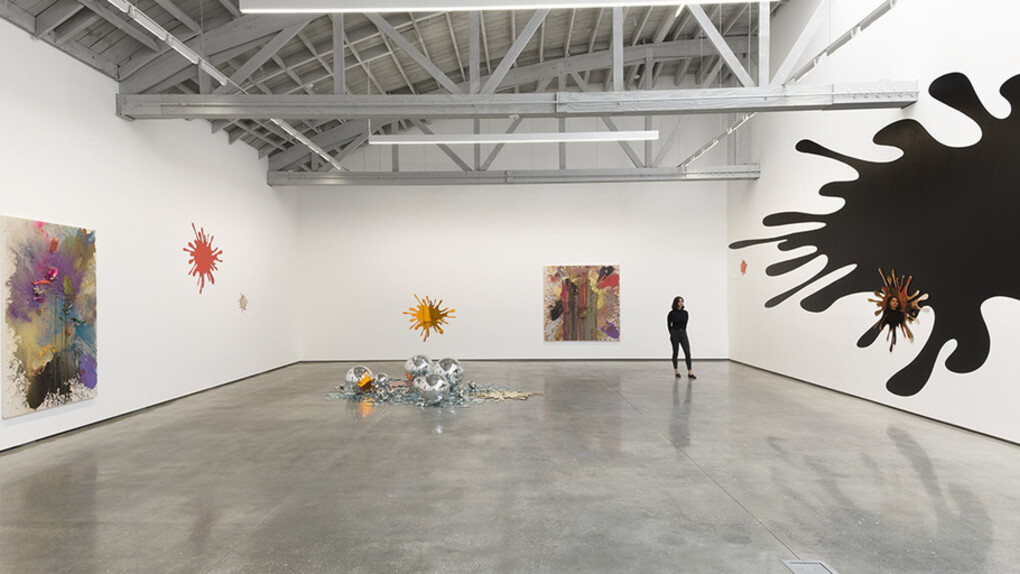 John Armleder. Courtesy of David Kordansky Gallery