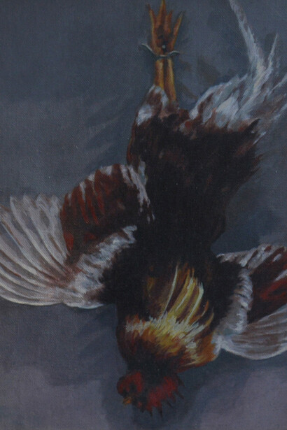 Christos Charisis, Untitled, 2014, oil on canvas, 51 x 44 cm