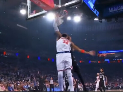 Los Spurs disputando las finales VS. los Knicks de NY, perdieron 