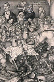 "Valhalla", Arthur Szyk, 1942