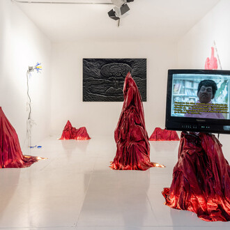 Romeo Gómez López, Life on Mars, exhibition view. Courtesy of Travesía Cuatro Gallery