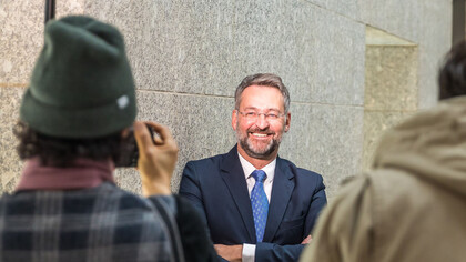 Pressekonferenz und Vorstellung: Hein Mulders als Opernintendant, Kölner Rathaus, 2021