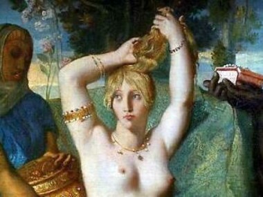 «La toilette de Ester»,Théodore Chassériau (1819-1856)