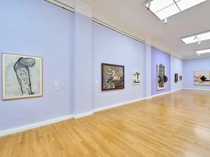 Edvard Munch, Angst, ausstellungsansicht. Mit freundlicher genehmigung der Kunstsammlungen Chemnitz