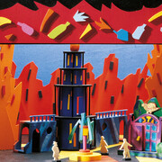 Ugo Nespolo, L’Elisir d’amore di Gaetano Donizetti, 1995. Per gentile concessione di Anna Defrancesco