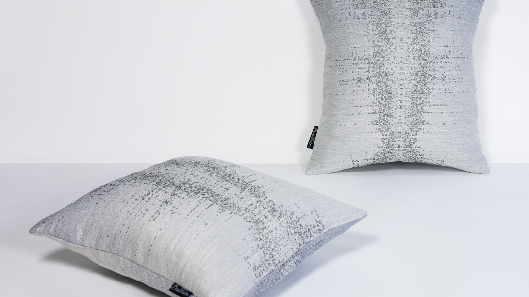 Beatwoven, cushions. Courtesy of Bluecoat Display Centre